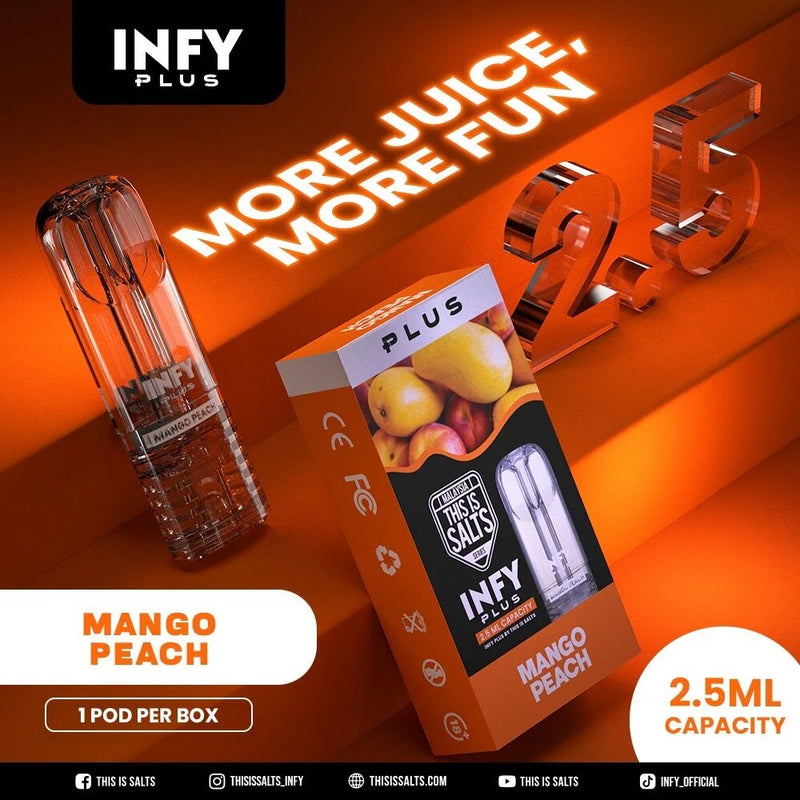 หัวพอต INFY Plus 2.5ML ราคาส่ง