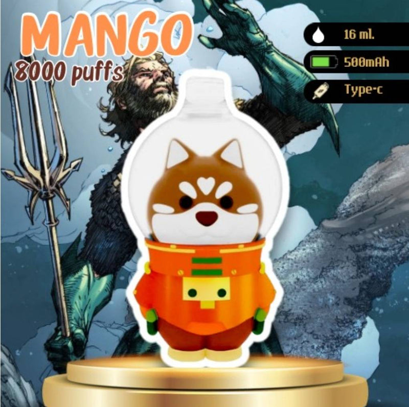 พอตใช้แล้วทิ้ง SPACE HUSKY - 8000 คำ ราคาส่ง