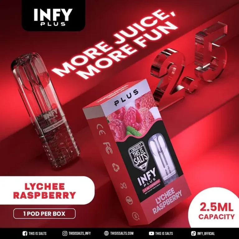 หัวพอต INFY Plus 2.5ML ราคาส่ง