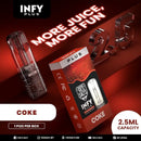 หัวพอต INFY Plus 2.5ML ราคาส่ง
