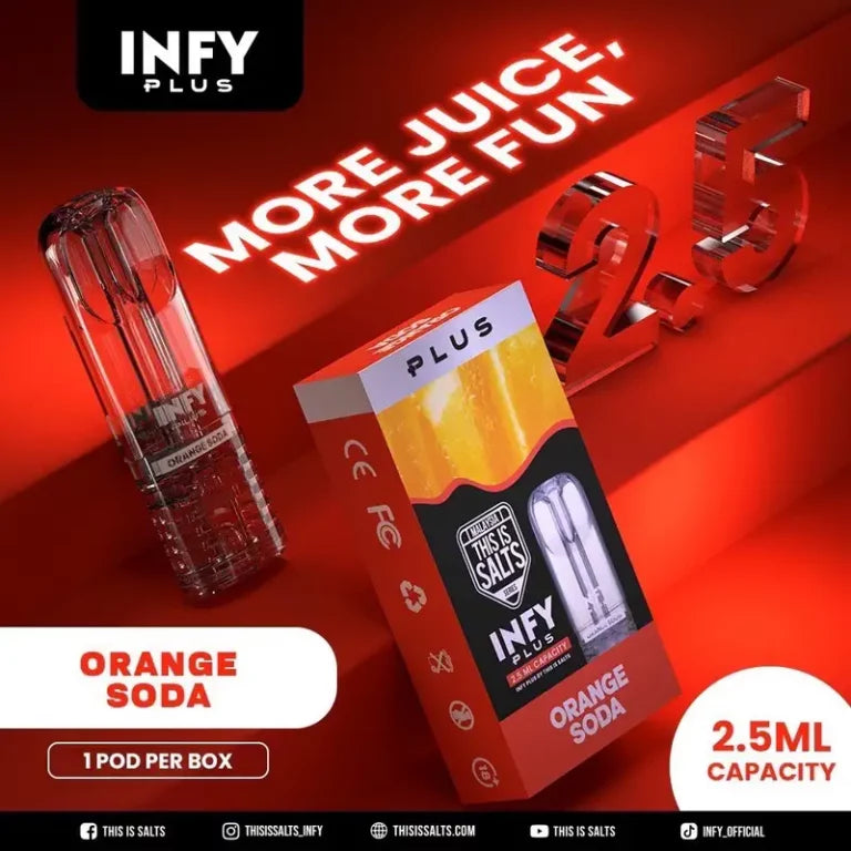 หัวพอต INFY Plus 2.5ML ราคาส่ง