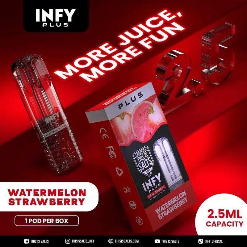 หัวพอต INFY Plus 2.5ML ราคาส่ง