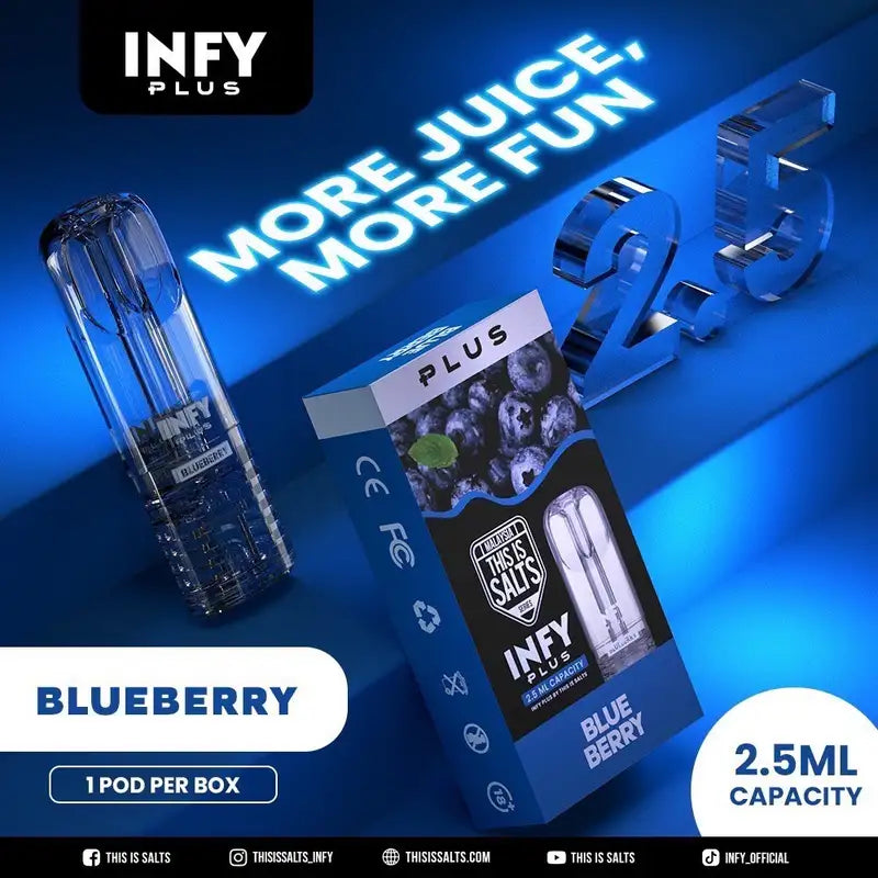 หัวพอต INFY Plus 2.5ML ราคาส่ง