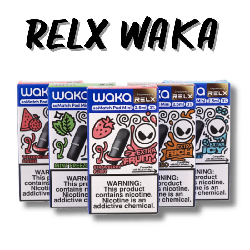หัวพอต  RELX WAKA soMatch Pod Mini 2.5ml ราคาส่ง