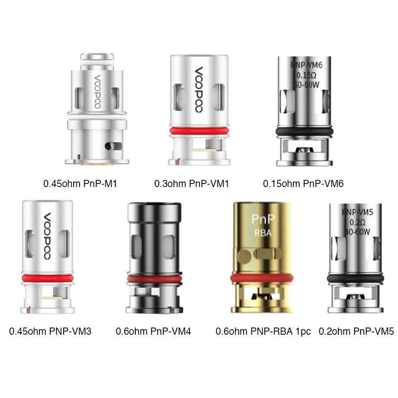 คอยล์บุหรี่ไฟฟ้า ราคาส่ง VOOPOO - PnP Replacement Coils - Vape Haus